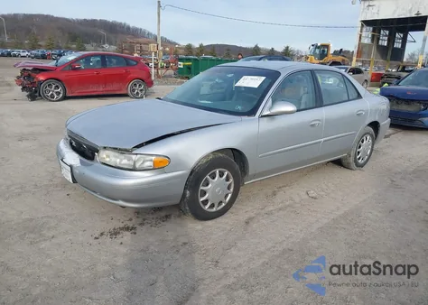 2005 Buick Century из США, поврежденный, VIN 2G4WS52J751128489